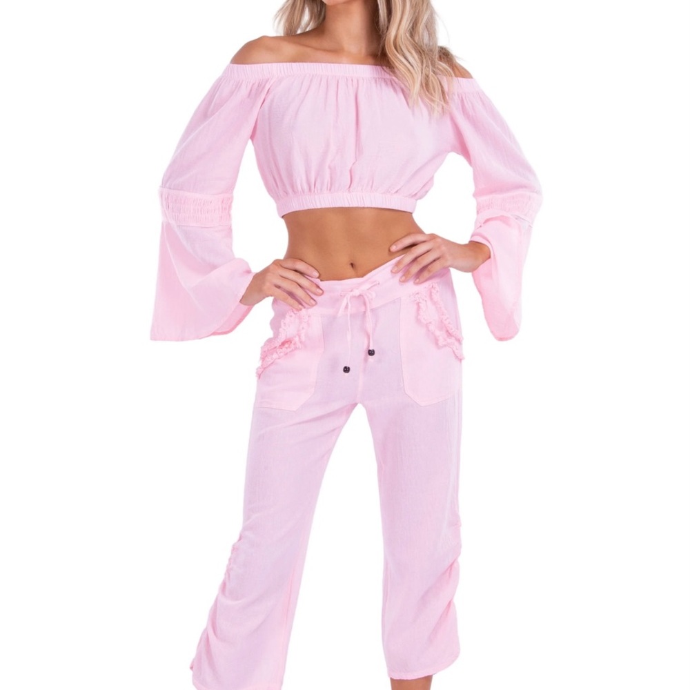 Peruvian, cotton top and pink